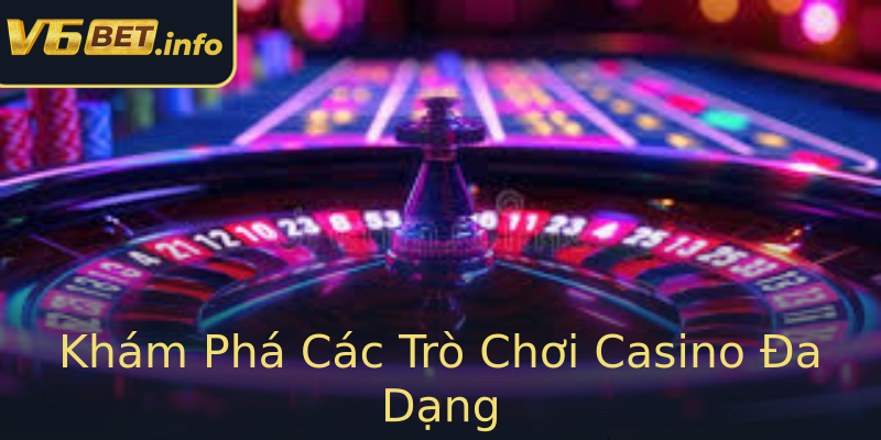 Khám Phá Các Trò Chơi Casino Đa Dạng Khám Phá Các Trò Chơi Casino Đa Dạng